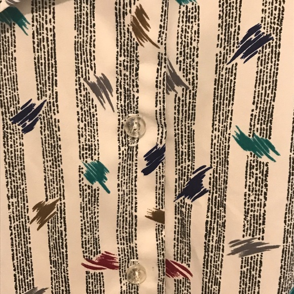 Vintage Lady Winston☀️Pussybow button down - Picture 3 of 11